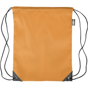 210D rPET poliszter tornazsk, narancssrga