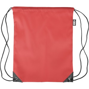 210D rPET poliszter tornazsk, piros