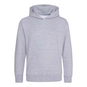 AWDis kapucnis gyerekpulver, Heather Grey