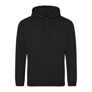 AWDIS kapucnis pulver, kevertszlas, Jet Black