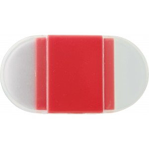 Ceruzahegyez radrral, piros