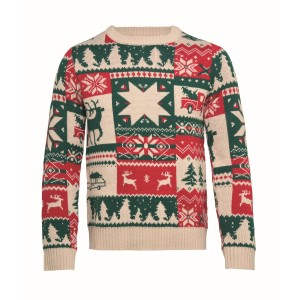 Kar�csonyi k�t�tt pul�ver L-XL, B�zs