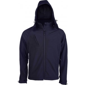 Kariban frfi kapucnis softshell dzseki, Navy