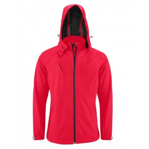 Kariban frfi kapucnis softshell dzseki, Red