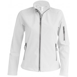 Kariban ni softshell dzseki, White