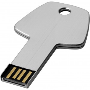 Kulcs pendrive, ezst (raktri)