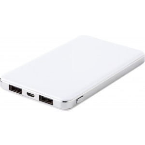 Li-polimer powerbank, 5000mAh, fehr