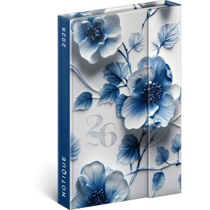 Mgnessel zrd agenda Porcelain Flower 2026, 11 x 16 cm