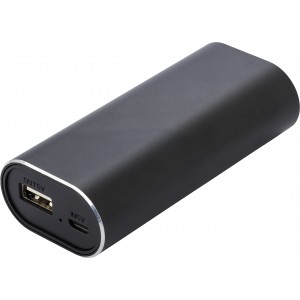 Powerbank flhallgatval, fekete