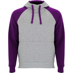 Roly Badet gyerek kapucnis pulver, Heather grey, Purple