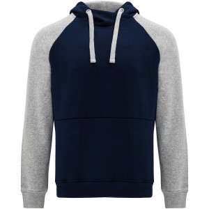 Roly Badet gyerek kapucnis pulver, Navy Blue, Heather grey