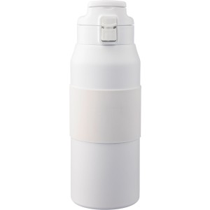 Rozsdamentes acl duplafal palack, 800 ml, fehr