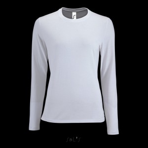 Sols Imperial hossz�ujj� n�i pamut p�l�, White